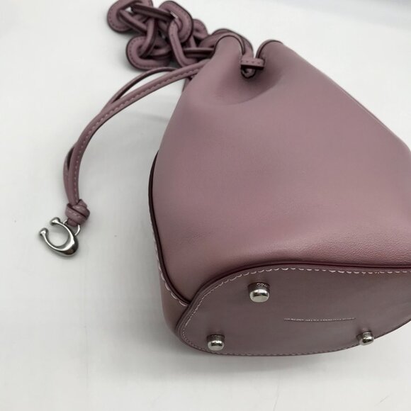 Coach Light Purple Leather Camila Convertible Bucket Bag CJ885 - Picture 7 of 12